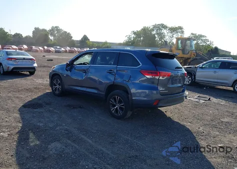 2018 Toyota Highlander Le from USA, damaged, VIN 5TDBZRFH0JS862844